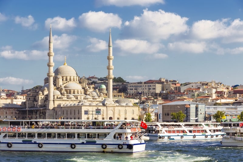 Sigths of Istanbul ,a cruise on the Bosphorus